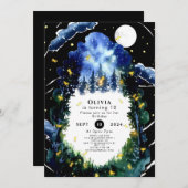 シアルウィムシーウッドランド誕生日 招待状 (正面/裏面)