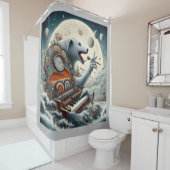 シアルカニスピアニスト シャワーカーテン (インサイチュ)