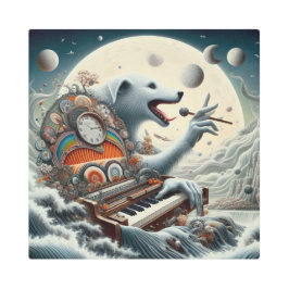 シアルカニスピアニスト メタルプリント