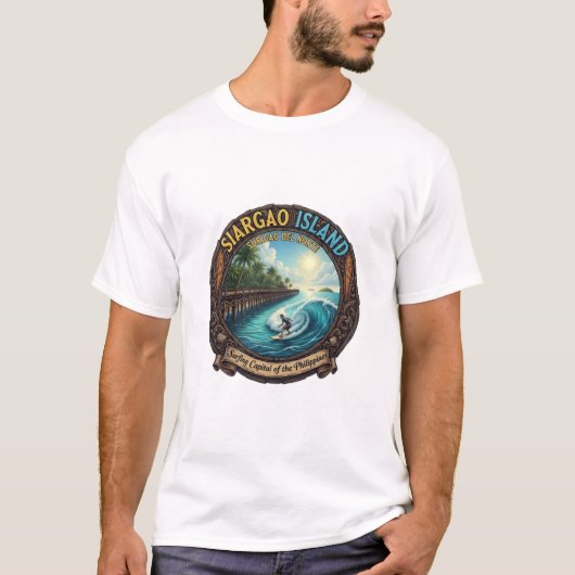 シアルガオ島 Tシャツ (正面)