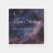 シアルキンセアニラカスタム スタンダードカクテルナプキン (正面)