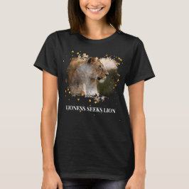 *~*シアルゴールデン芸術的AP23 LIONESS Art Tシャツ