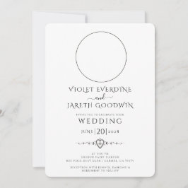 シアルサンムーン結婚式招待状 招待状