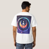 シアルシック宇宙写真Tシャツコレクション Tシャツ (裏面フル)