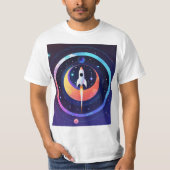 シアルシック宇宙写真Tシャツコレクション Tシャツ (正面)