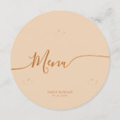 シアルシャンパンサンムーンスターズ結婚宇宙 メニュー (裏面)