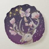 シアルディアボガンフーズプリント ラウンドクッション (裏面)