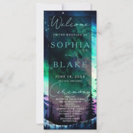 シアルノーザンライツ結婚式 プログラム