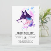 シアルハウリングウルフ誕生日 招待状 (スタンド正面)