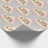 シアルバニーラビット誕生日 ラッピングペーパー (角)