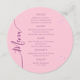 シアルピンクパープルサンムーンスターズ宇宙結婚ズ メニュー