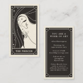 シアルボホタロットピアシング名刺 名刺 (正面/裏面)