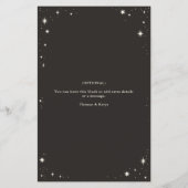 シアルボホタロット結婚のメニュー (裏面)