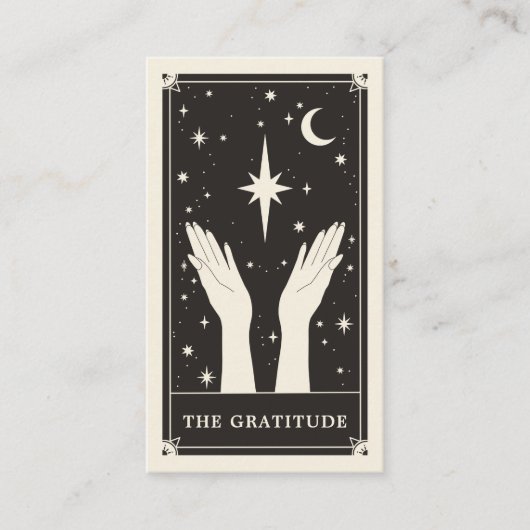 シアルボホタロット結婚サンキューカード エンクロージャーカード (正面)