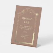 シアルモチャ金ゴールドミモサバーサンムーンスターズ 台座サイン (正面)