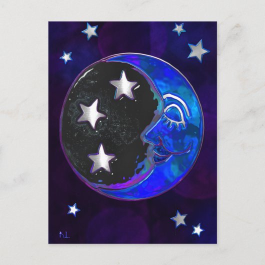 シアルモメンズボヘミアンフォークアートヴェルトのみ ポストカード (正面)