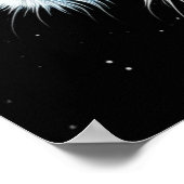 シアルライオンナイトスカイアイアート ポスター (角)