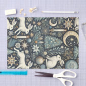 シアルラビットウィンターティッシュペーパー 薄葉紙 (クラフト)