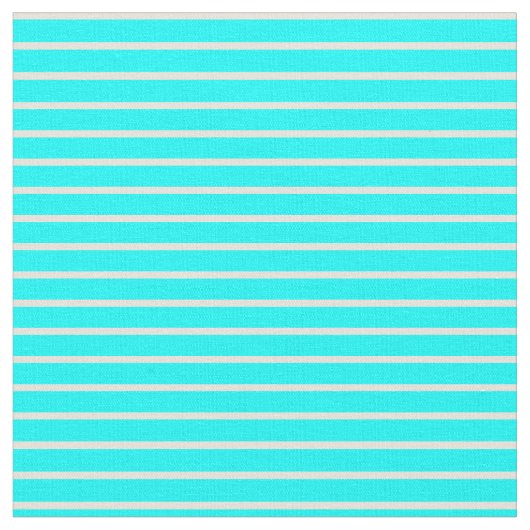 シアンおよびベージュ線 ファブリック (クローズアップ)