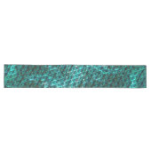 シアンの染色、グレーズ、グレーチングまたは違うレンガ ロングテーブルランナー (横)