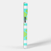 シアンの正方形とダイヤモンド Case-Mate iPhoneケース (裏面 / 右)