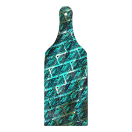 シアンの汚れ、グレーズ、グレーティン違うグ、レンガ? カッティングボード