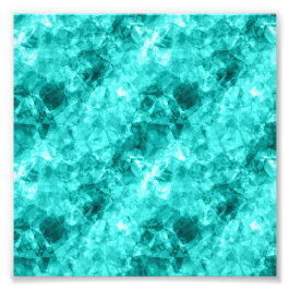 シアンの縮れたテクスチャ フォトプリント           