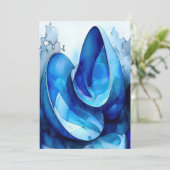 シアンシーシェル渦 サンキューカード (スタンド正面)