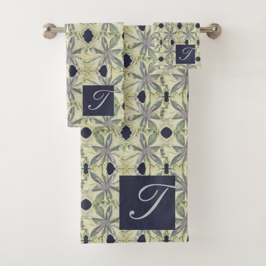 シアンスラティスwネイビーブルー バスタオルセット (インサイチュ)