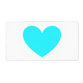 シアンハート ラベル (正面)