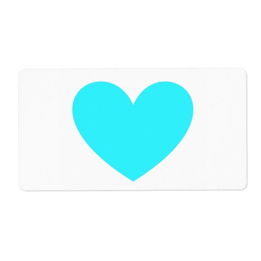 シアンハート ラベル (正面)