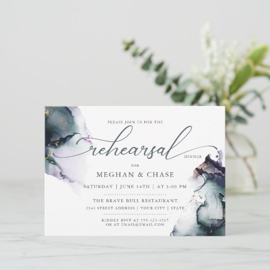 シアンパープルファンタジー海アメジストジェムゲード 招待状 (スタンド正面)