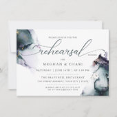 シアンパープルファンタジー海アメジストジェムゲード 招待状 (正面)