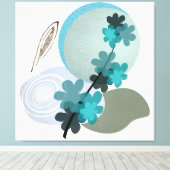 シアンボホ キャンバスプリント (インサイチュ (ウッドフロア))