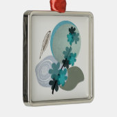 シアンボホ メタルオーナメント (右)