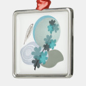 シアンボホ メタルオーナメント (左)