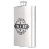 シアン化ヴィンテージスタイル毒ラベル フラスク (左)