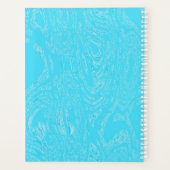 シアン氷スパイラルノートブック プランナー手帳 (裏面)