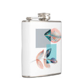 シアン赤葉 フラスク (右)