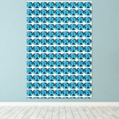 シアン キャンバスプリント (インサイチュ (ウッドフロア))