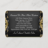 シアーエッジハーストXVダブルハサミ 名刺 (裏面)