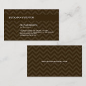 シアーシェブロン名刺 名刺 (正面/裏面)