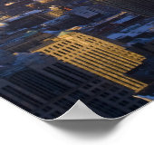 シアーズタワーからスカイライン、イリノイ州シカゴ ポスター (角)