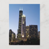 シアーズタワーオンシカゴアーキテクチャリバークルーズ ポストカード (正面)