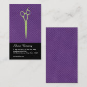 シアーズパープルダイヤモンドパターン 名刺 (正面/裏面)