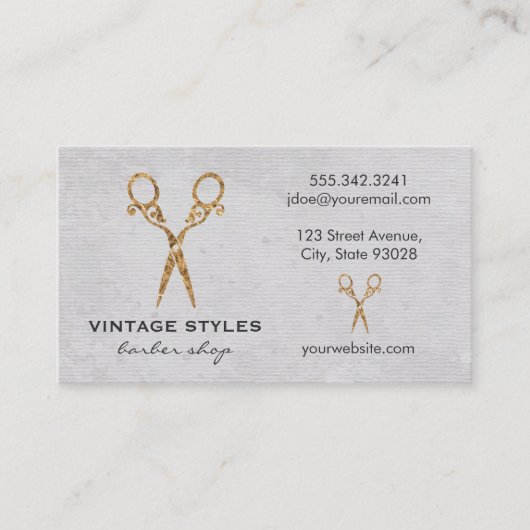 シアーズファンシーウォーター色理容師 名刺 (正面)