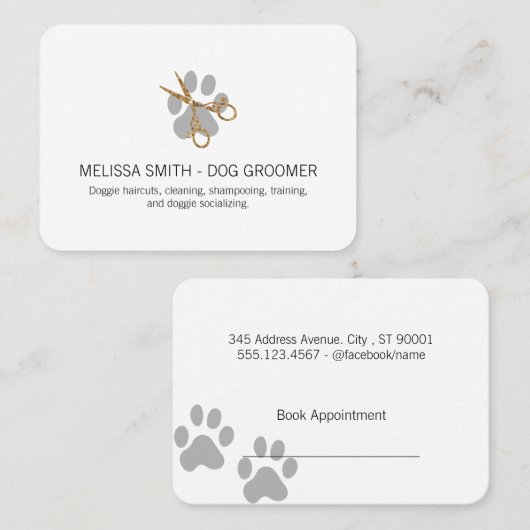 シアーズファンシードッグトリマー 予約カード (正面/裏面)