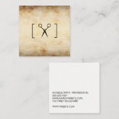 シアーズブラケット/ヴィンテージ スクエア名刺 (正面/裏面)