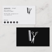 シアーズ&コーム(パンチカード5) ロイヤリティカード (正面/裏面)