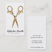 シアーズ | 華美 of金ゴールド 名刺 (正面/裏面)